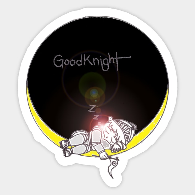 Goodnight GoodKnight Sticker by 1Redbublppasswo